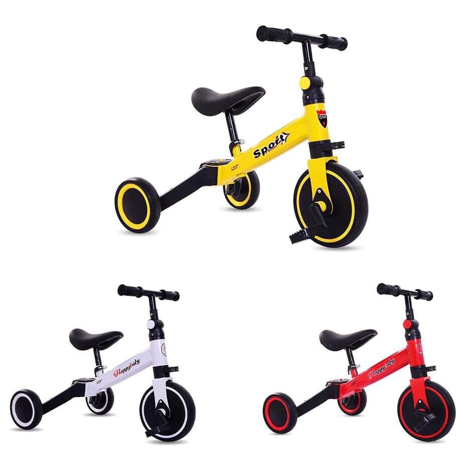 Xe Cân Bằng Happy Baby, Sport,Kiêm Xe Đạp 3 Bánh Và Xe Chòi Chân Cho Bé Cao cấp