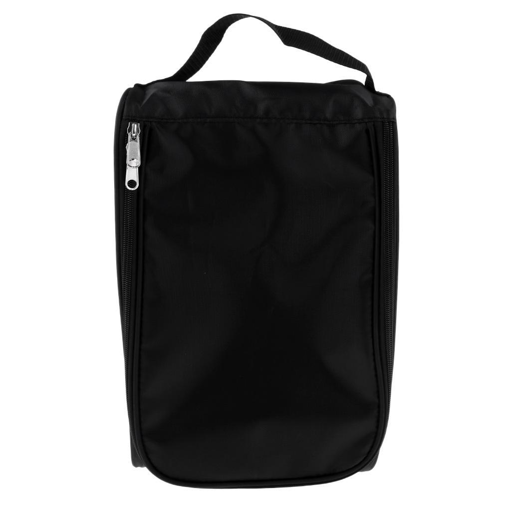 Portable Travel Golf Sports Shoes Bag Carrier Holder Zippered  Pouch for Men and Women