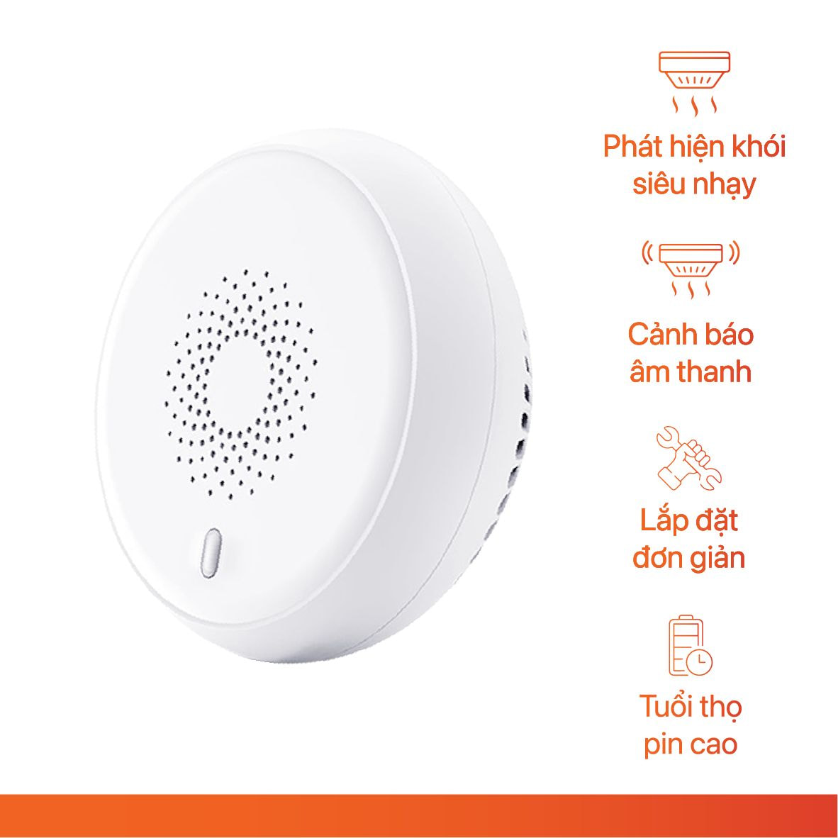 Cảm Biến Khói Kết Nối Bluetooth FPT (Hàng Chính Hãng)