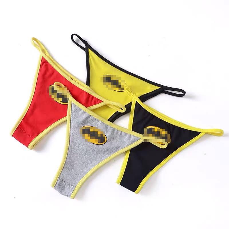 Quần Lót Lọt Khe Cotton Siêu Anh Hùng P064