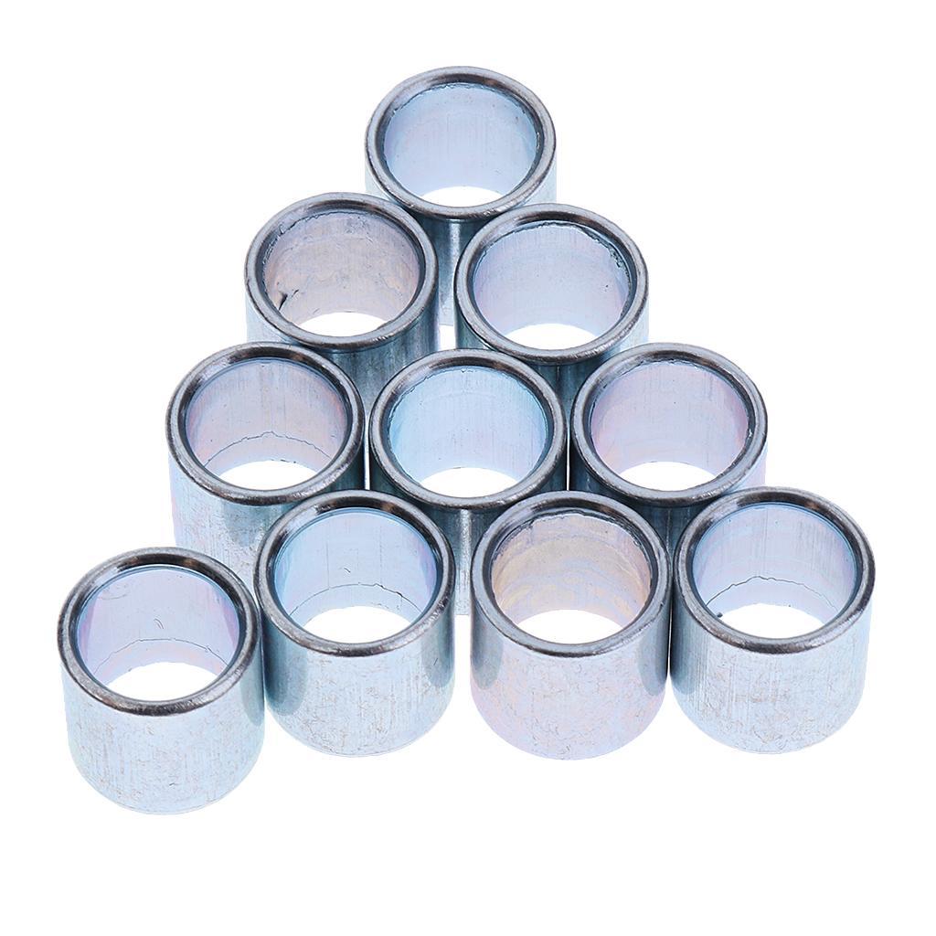 3-5pack 10 Pieces ID8mm Sturdy Inline Skate Roller Skating Wheels Bearing