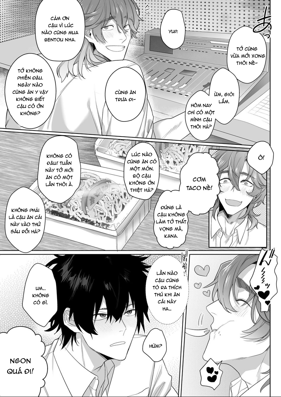 lén lút làm tình trong phòng phát thanh chapter 2 2