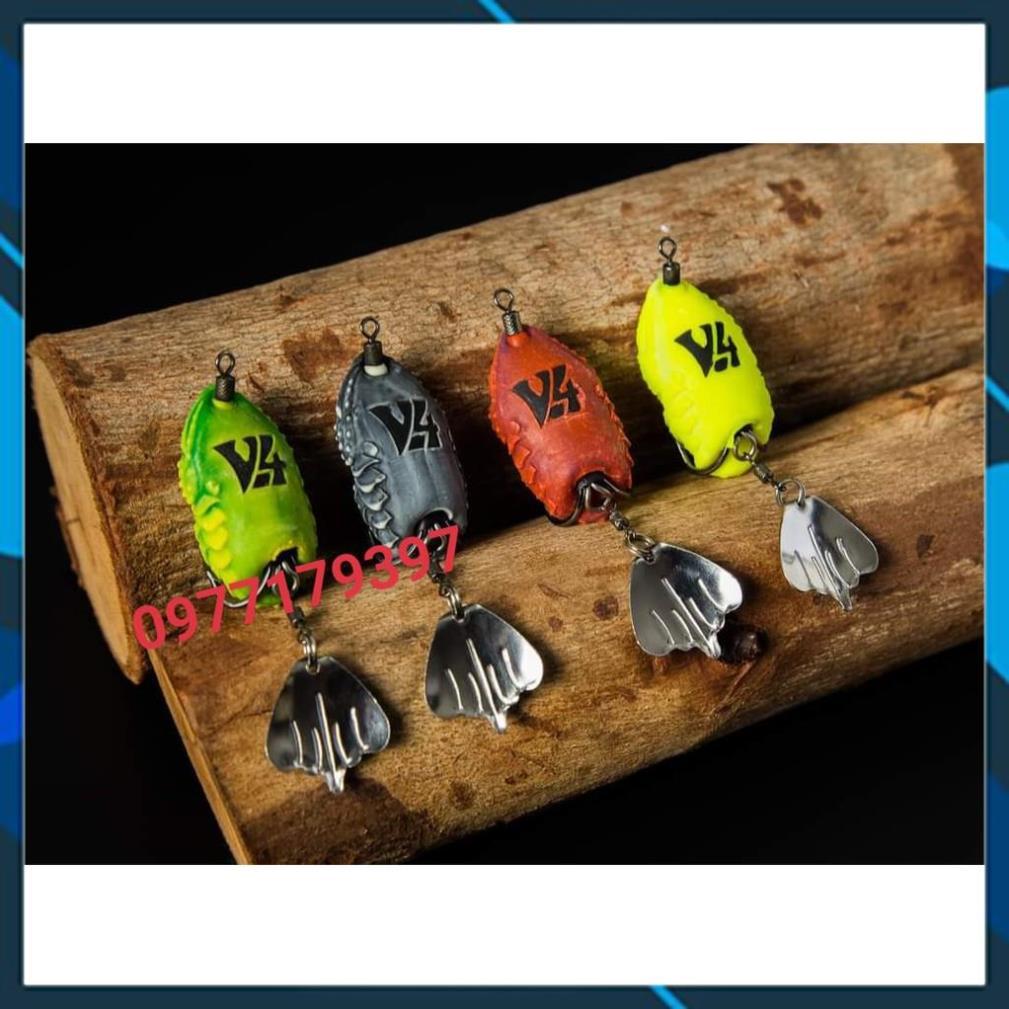 MỒI CÂU LURE NHÁI HƠI THÁI LAN V4 HUNTER CỰC NHẠY