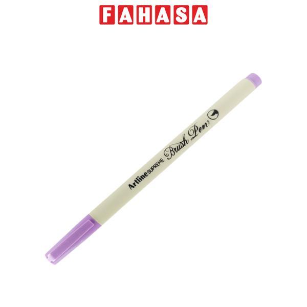 Bút Lông Đầu Cọ Artline Supreme Brush Pen EPFS-F - Pale Purple