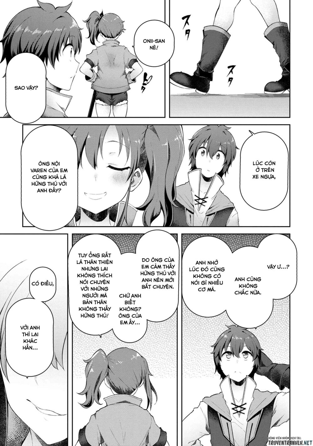 ngôi nhà của tôi đã bị đốt cháy, thế thì tại sao tôi không dùng hết số tiền còn lại để mua nô lệ dark elf? chapter 7 27