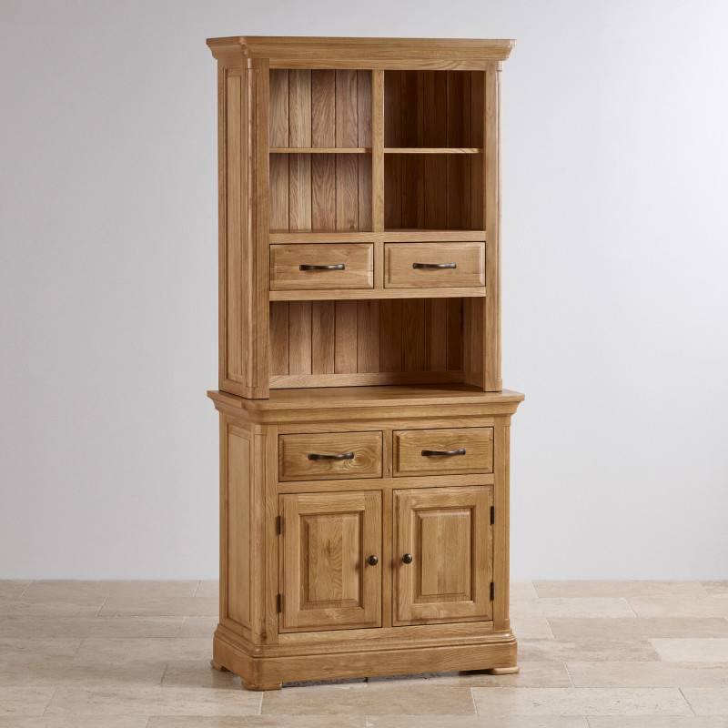 Tủ Chén Cao Canterbury Gỗ Sồi Loại Nhỏ Ibie DSCTSCANO