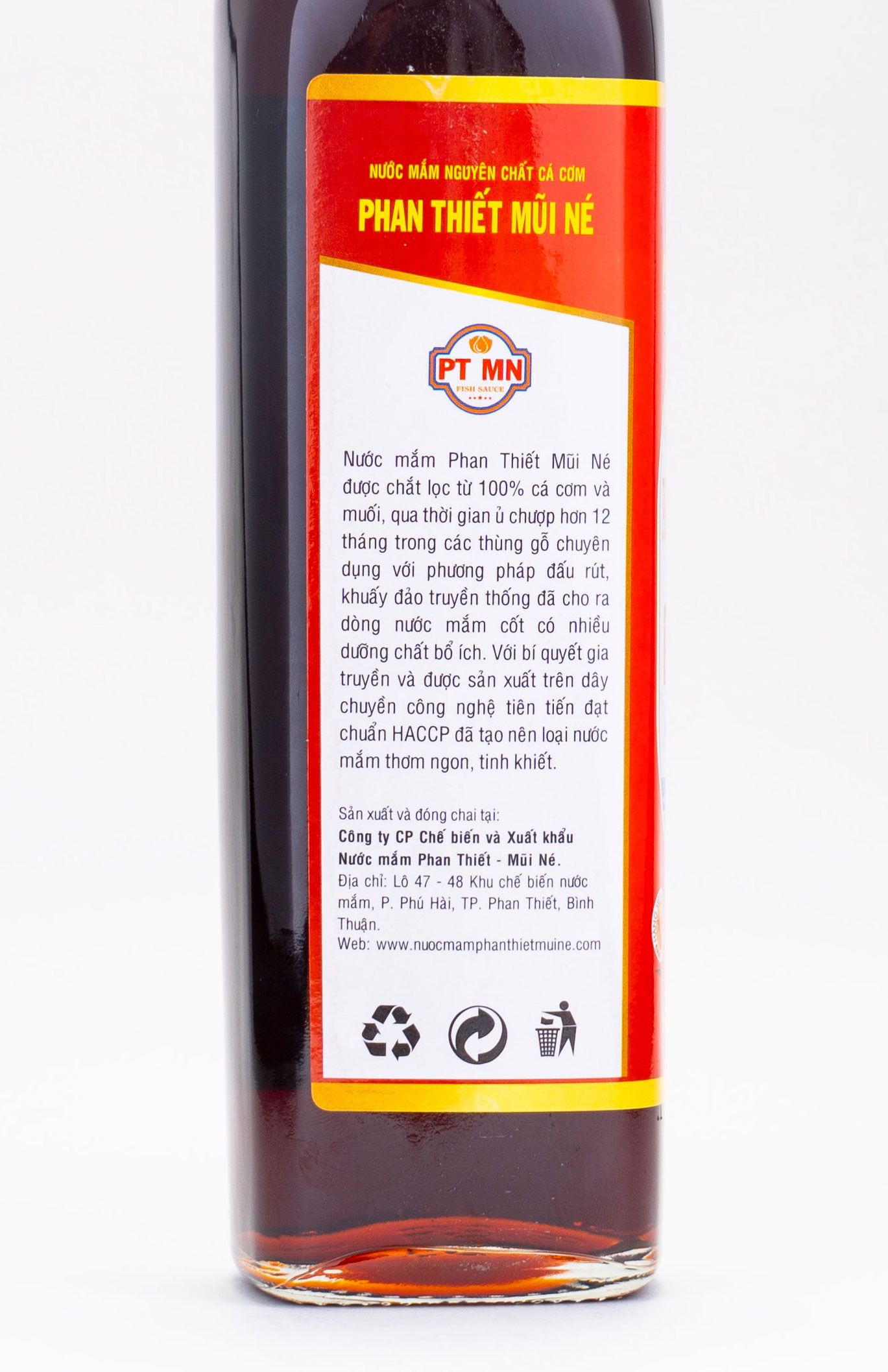 Nước Mắm Cá Cơm Truyền Thống Phan Thiết Mũi Né 30N 520ml