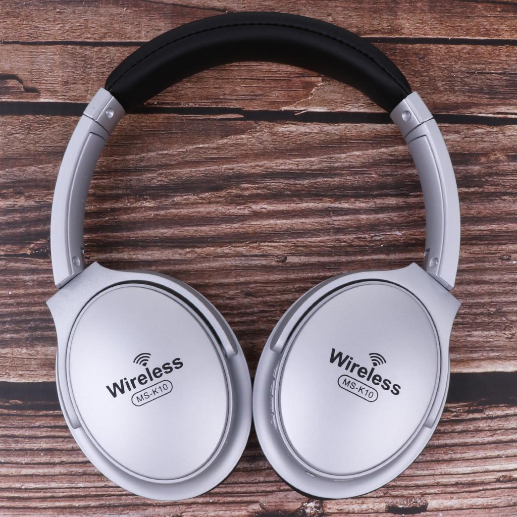 Wireless Bluetooth Headset Hifi Stereo Sound Headphones -Golden