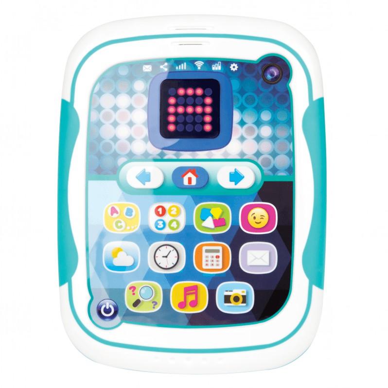 Đồ chơi giáo dục - Bảng Ipad hỗ trợ học tập số, chữ cái và nhiều kiến thức thú vị cho bé Winfun WF002272 hàng chính hãng