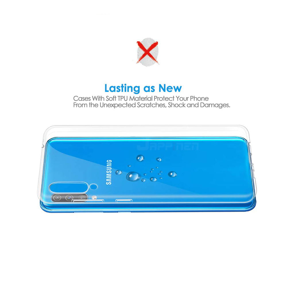 Ốp lưng dẻo dành cho Samsung Galaxy A50 / A50s / A30s hiệu Ultra Thin mỏng 0.6mm chống trầy - Hàng chính hãng