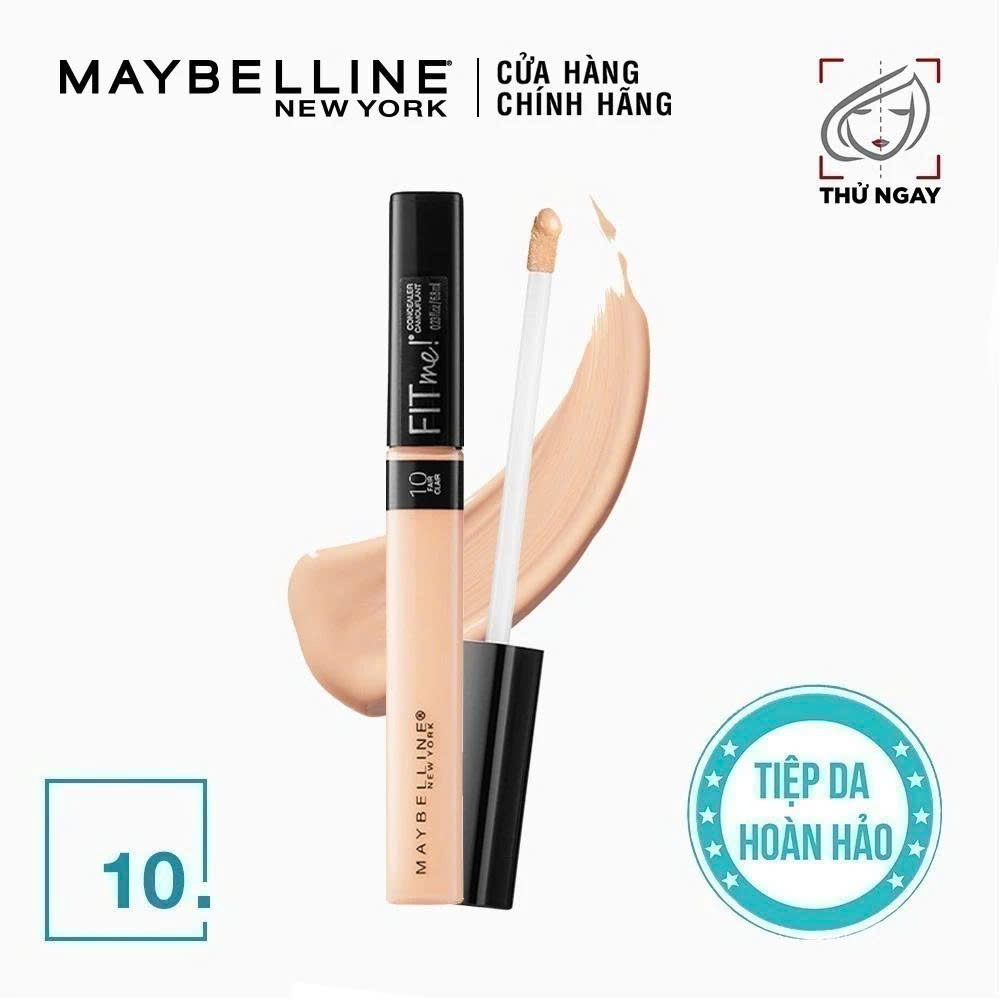 Kem Che Khuyết Điểm Mịn Lì Tiệp Mọi Tông Da Fit Me Concealer Maybelline New York 6.8ml
