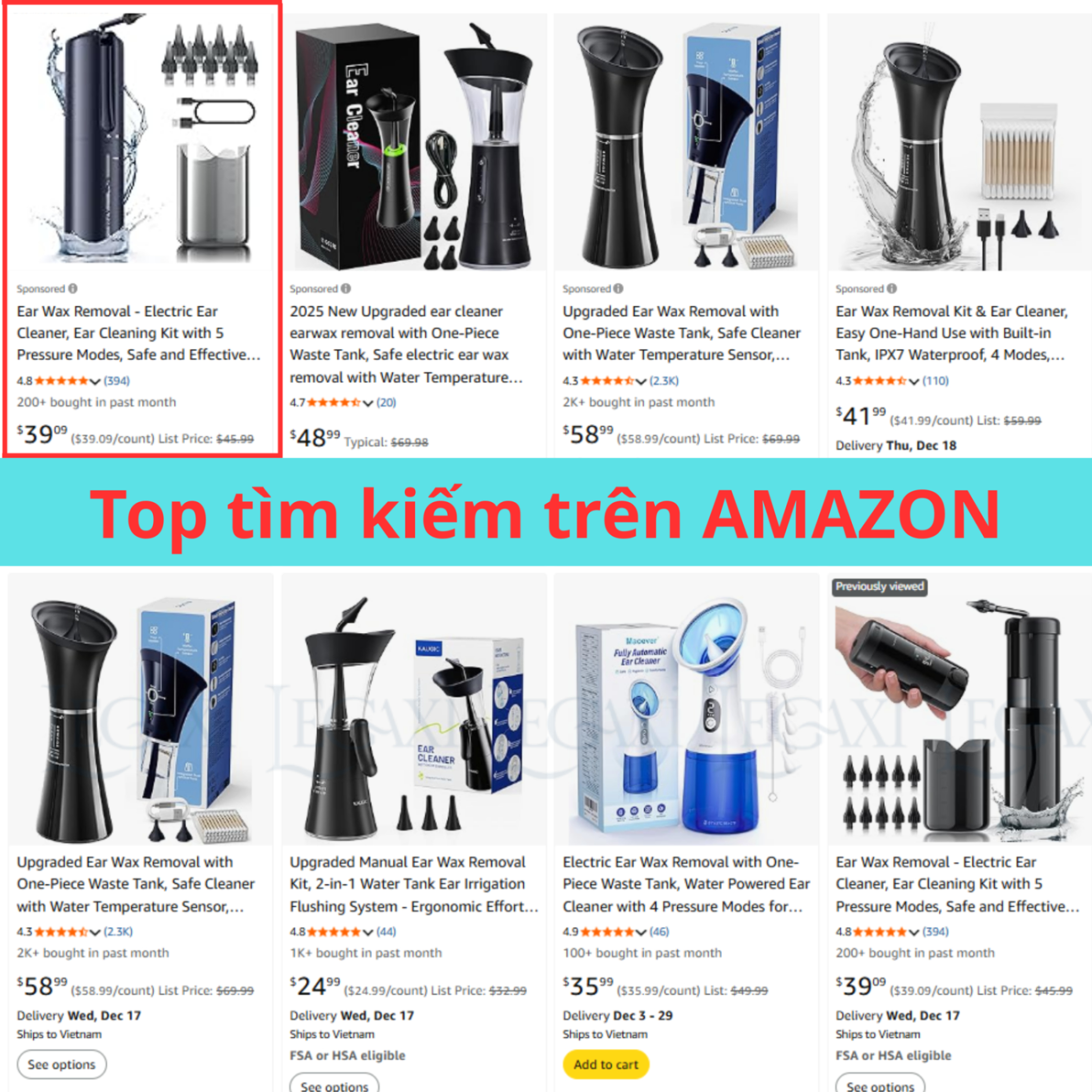 Máy Rửa Tai Bằng Nước Tự Động, Dụng Cụ Lấy Ráy Tai Thông Minh Lấy Sạch Ráy Tai An Toàn Cho Gia Đình