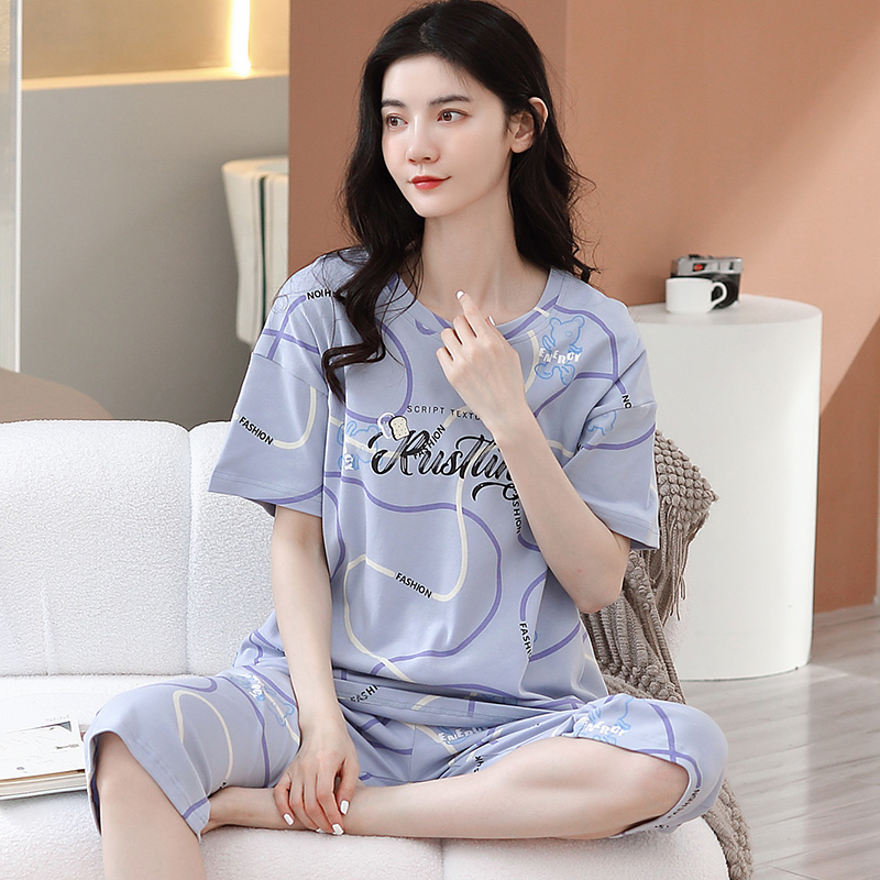 Quần áo mặc nhà cotton 5615