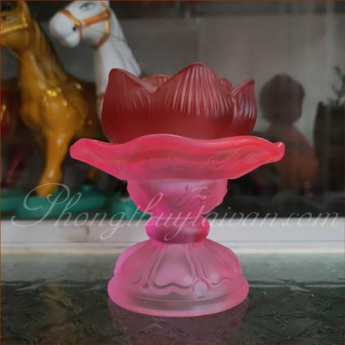Chân đèn hoa LƯU LY 10cm*7.5cm