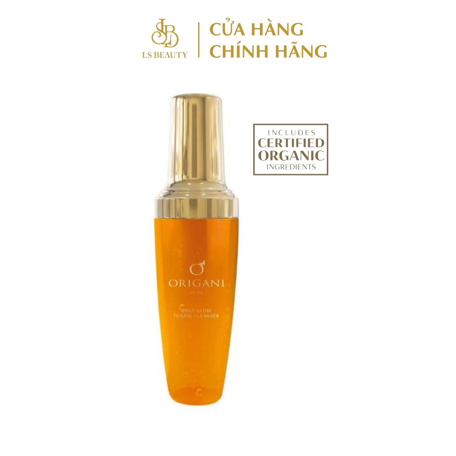 Sữa Rửa Mặt Có Chứng Nhận Hữu Cơ Origani Erda (Phiên Bản 2020) - Erda Daily Glow Toning Cleanser 150ml- Làm sạch cung cấp ẩm cho da - Xuất xứ từ Úc