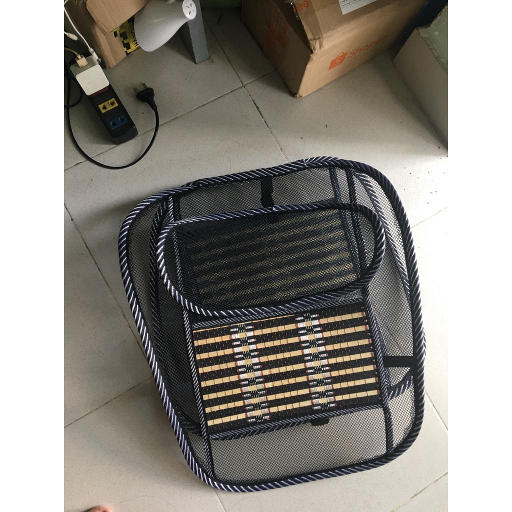 Đệm lưới tựa lưng ghế ô tô ,xe hơi ,văn phòng chống nóng ,giảm đau mỏi,nâng đỡ cột sống cao cấp siêu bền và thoáng mát