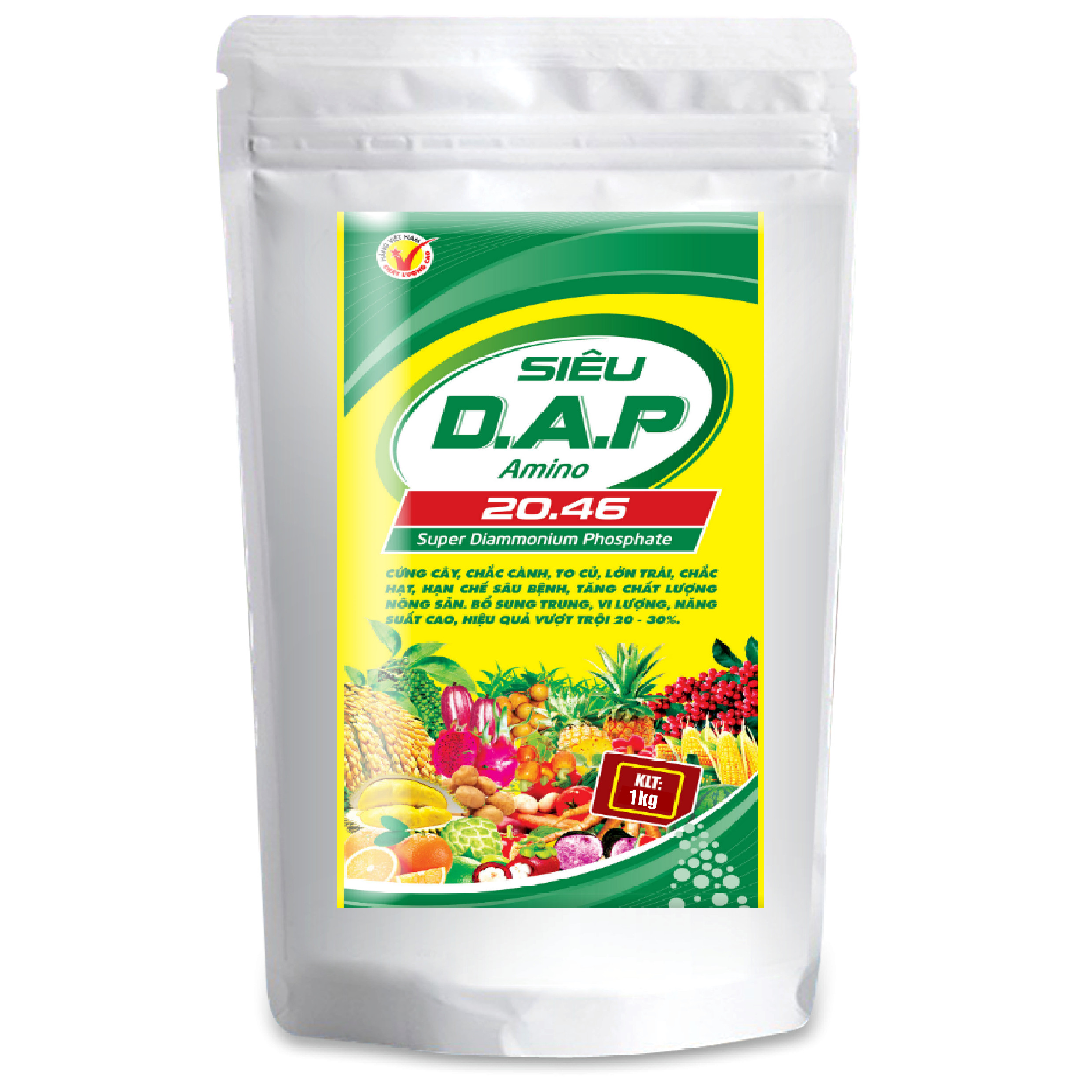 Phân bón Con Cò Vàng : Siêu DAP amino