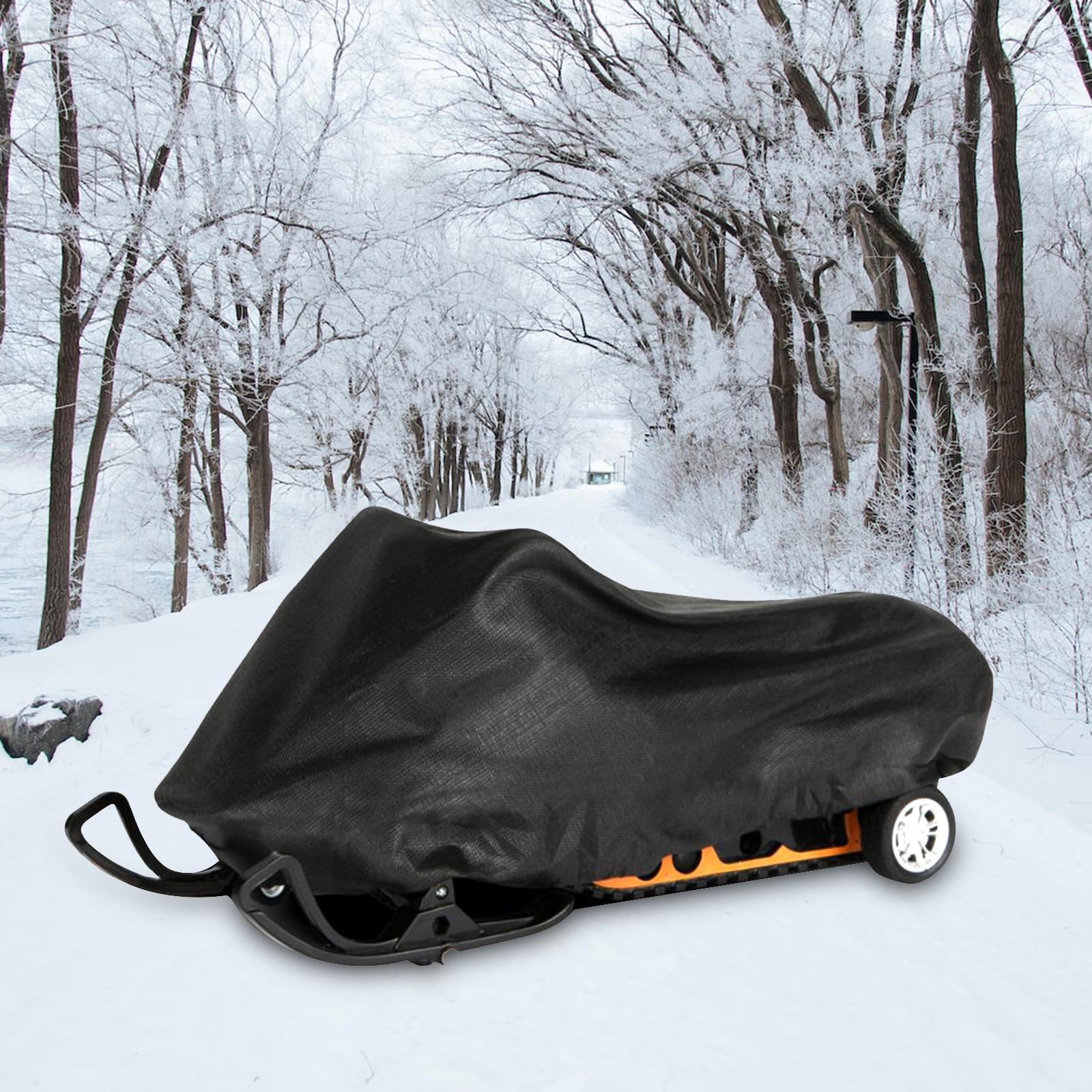 Snow Sled  Rain Snow Cover Protector Outdoor Snowmobile Travel Covers