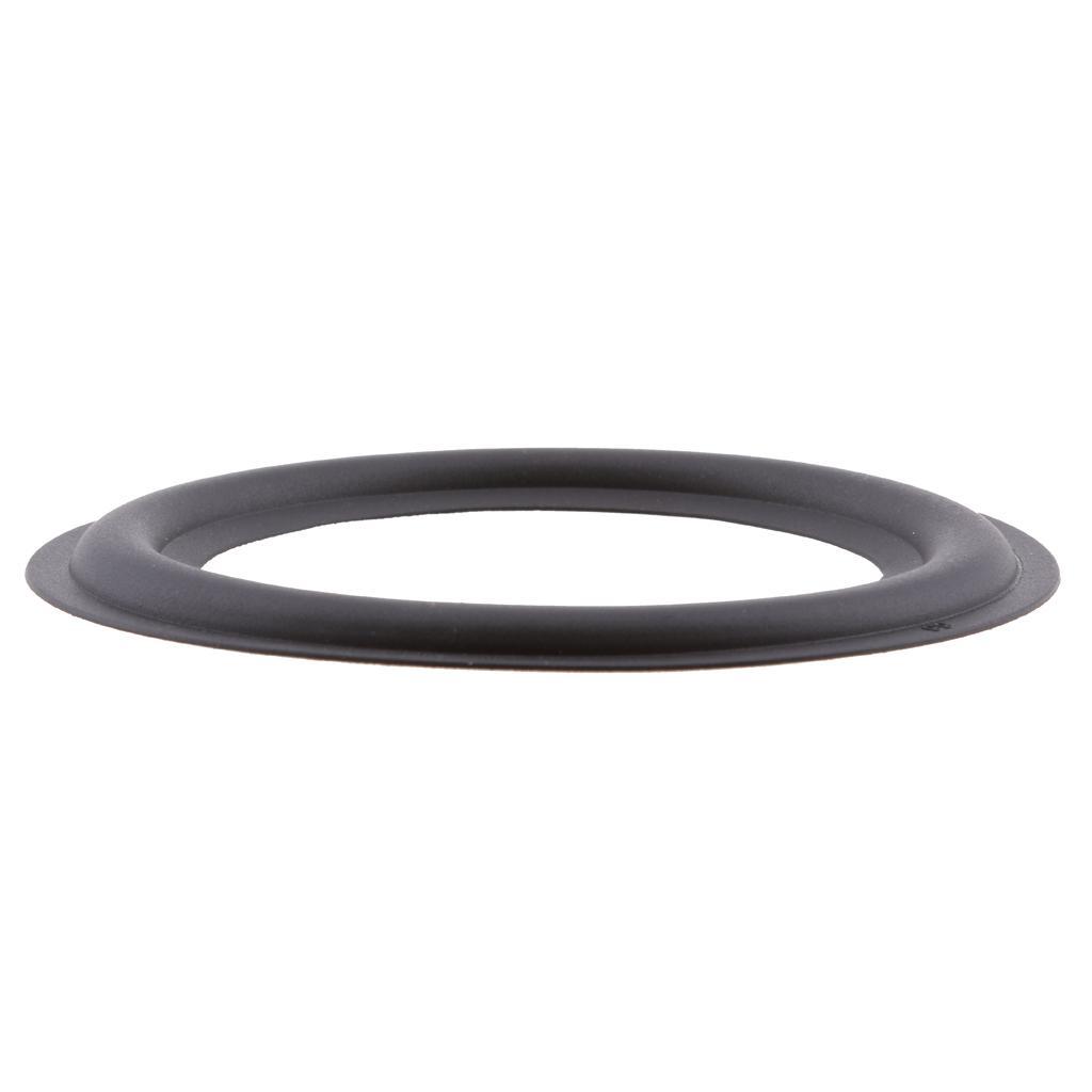 4Pack 4" Audio Speaker Rubber Edge Repair Replacement Kit Fits 141C Black