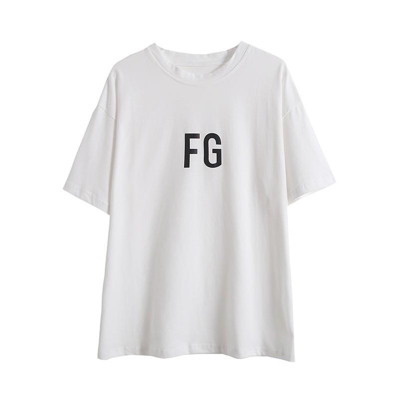 Áo thun FG phản quang 7 màu tay lỡ dáng rộng unisex
