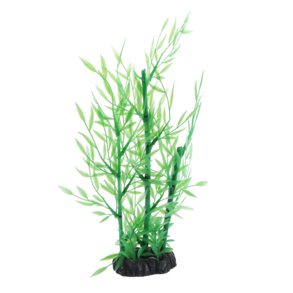 Aquarium Artificial Bamboo Plants Decor for Aquarium   Tank Ornament