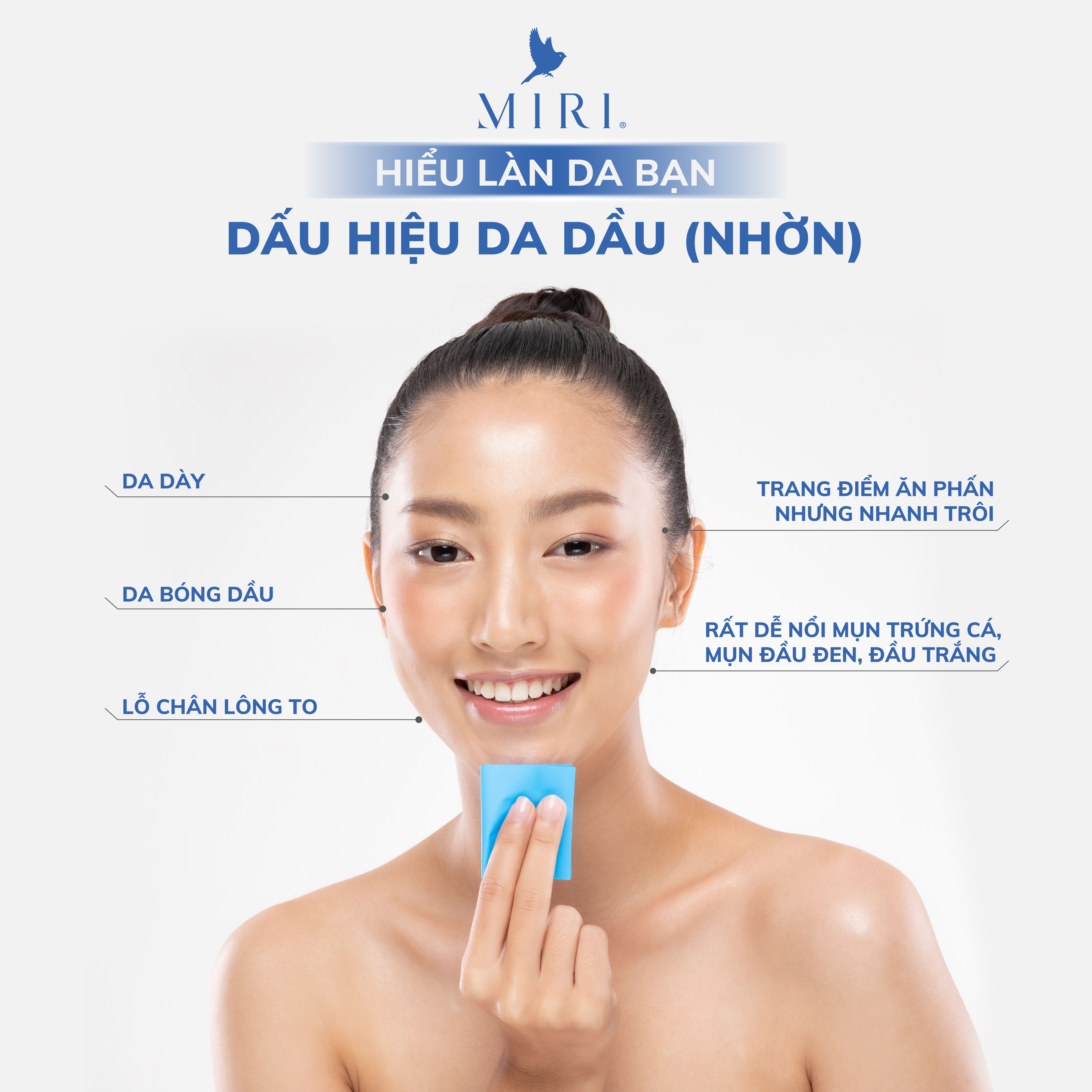 Sữa rửa mặt tạo bọt MIRI 100ml