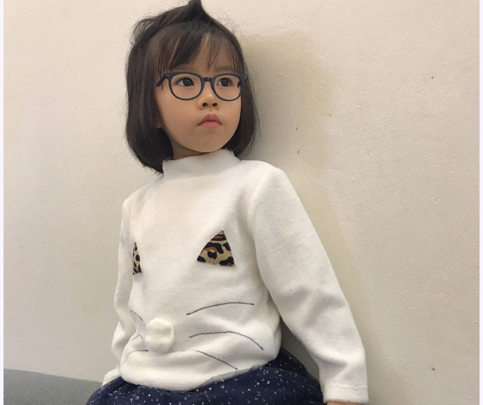 Áo lông cao cổ cho bé gái từ 8 kg đến 20 kg