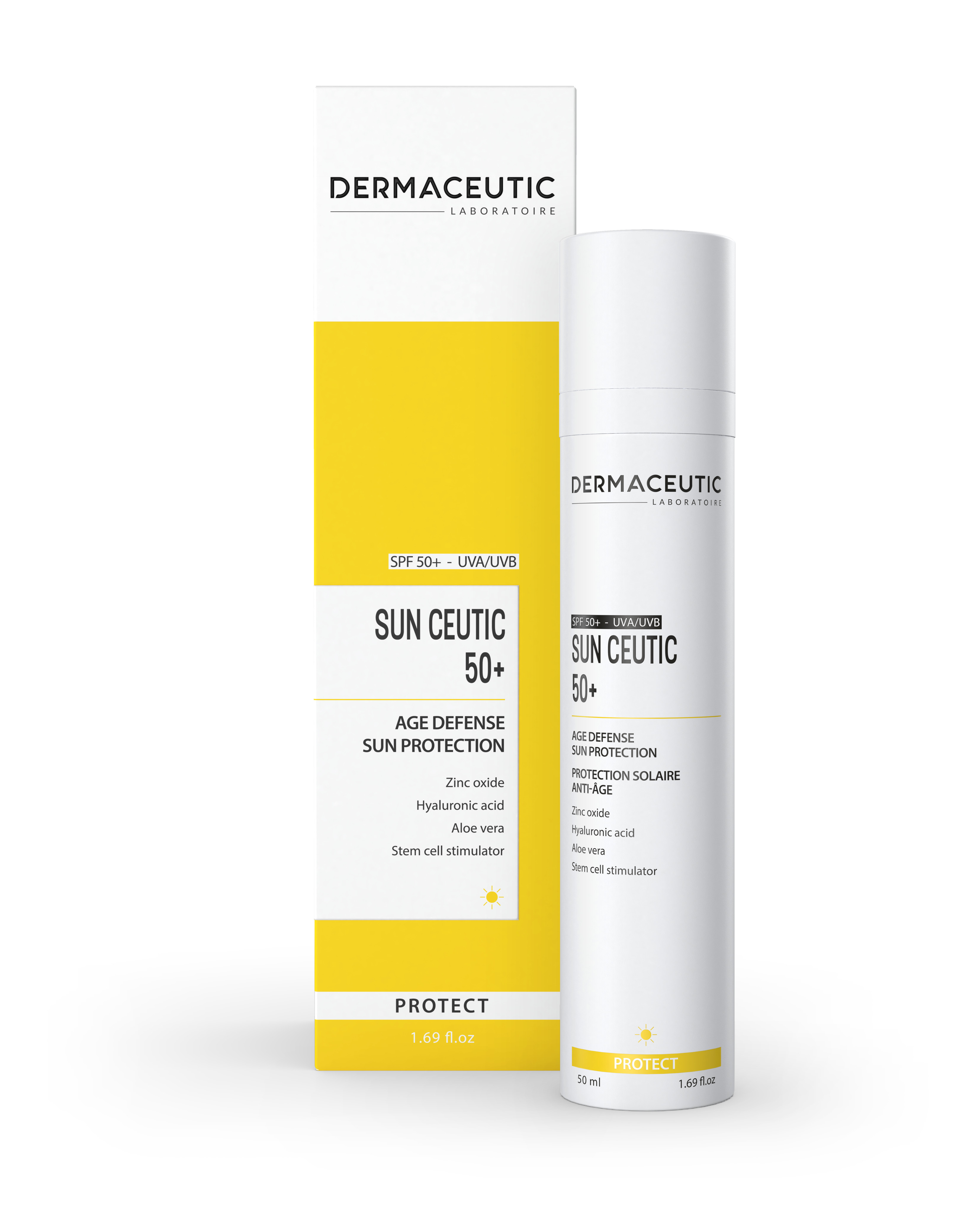 Kem chống nắng chống lão hóa Dermaceutic Pháp - Sun Ceutic spf 50+