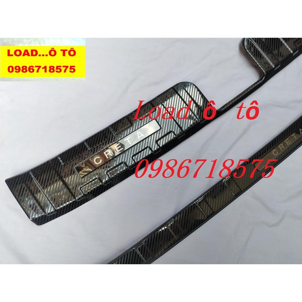 Chống Trầy Cốp Cả Bộ Xe Huyndai Creta 2022-23 Mẫu Vân Carbon Cao Cấp