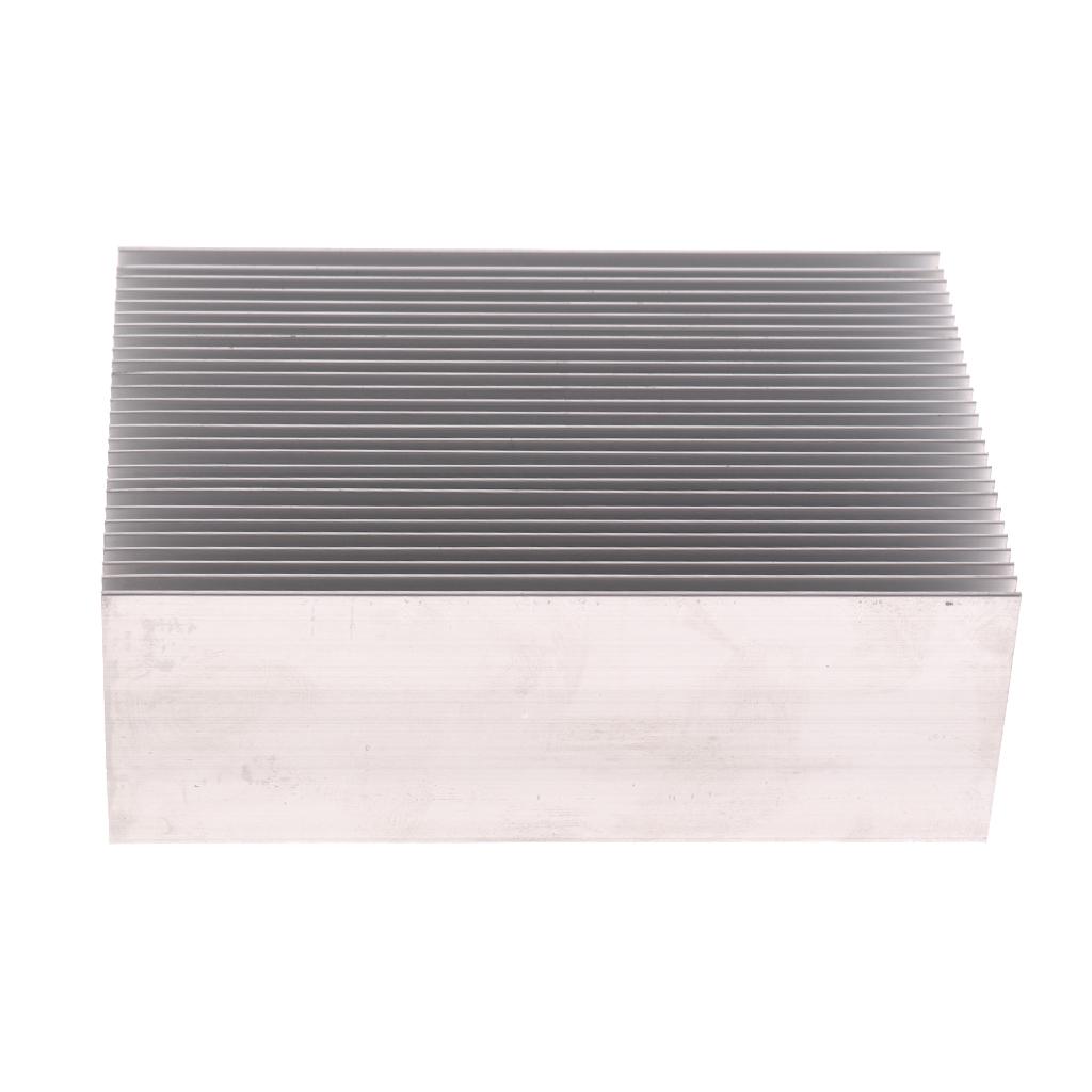 Aluminum Heat Sink LED Heatsink Module Cooler Fin 100x69x37mm Silver Tone