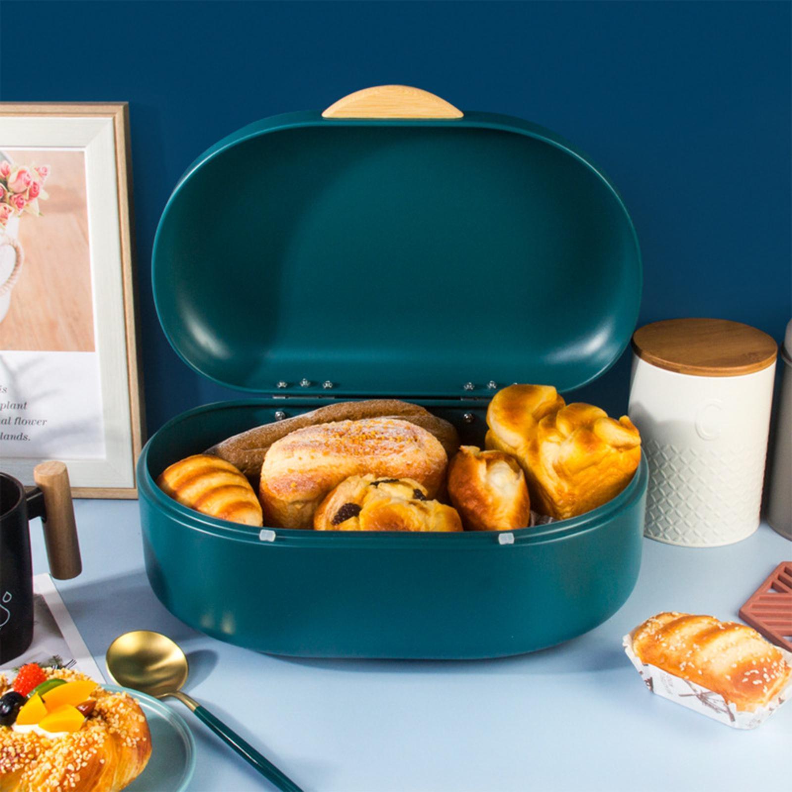 Multifunction Bread Box with Lid Save Food Oat Nuts Canisters Box