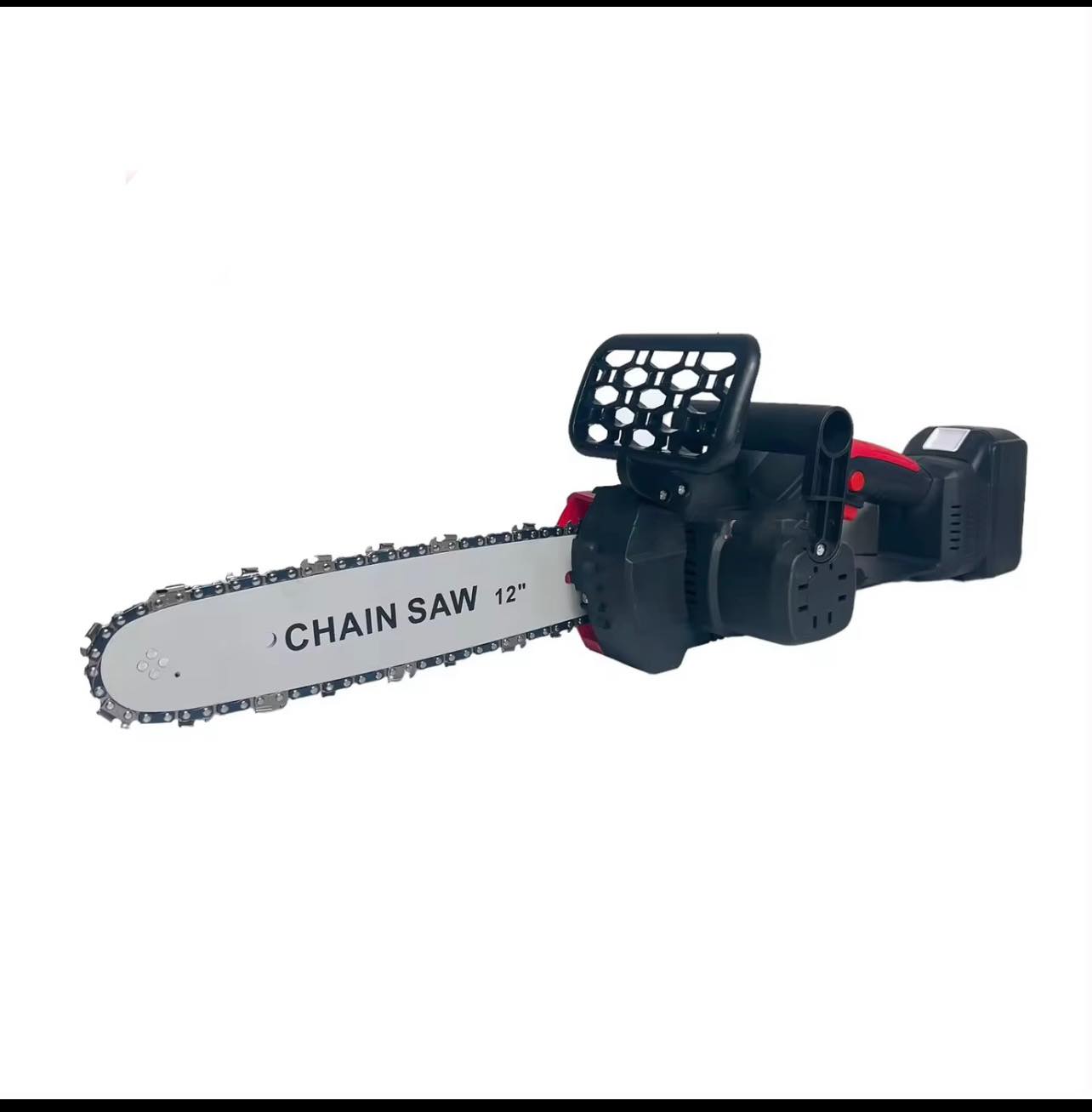 Máy Cưa Xích Cầm Tay Dùng Pin Lam Xích 12 Inch - Pin 10 Cell Dung Lương Lớn