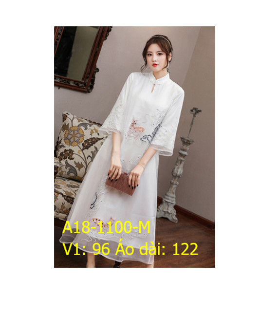 Đầm cách tân phong cách Trung Hoa