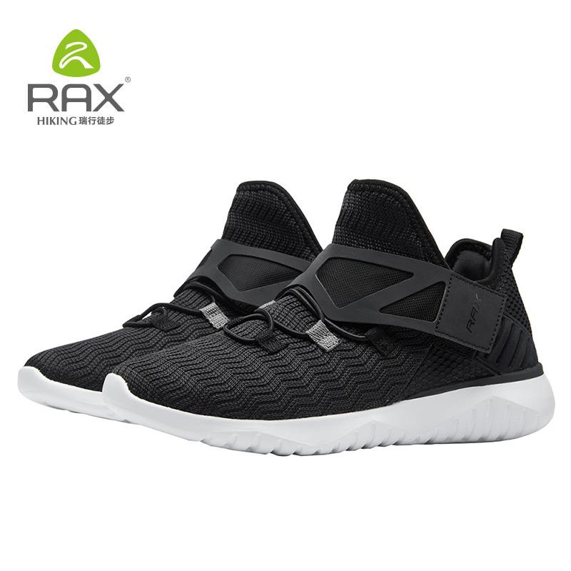 Rax 2018 Mùa đông mùa đông mới nhất Giày đi bộ Giày đi bộ nhẹ nhàng chạy bộ chạy bộ chạy bộ nữ chạy bộ giày thể thao ngoài trời 478W Color: black Shoe Size: 39