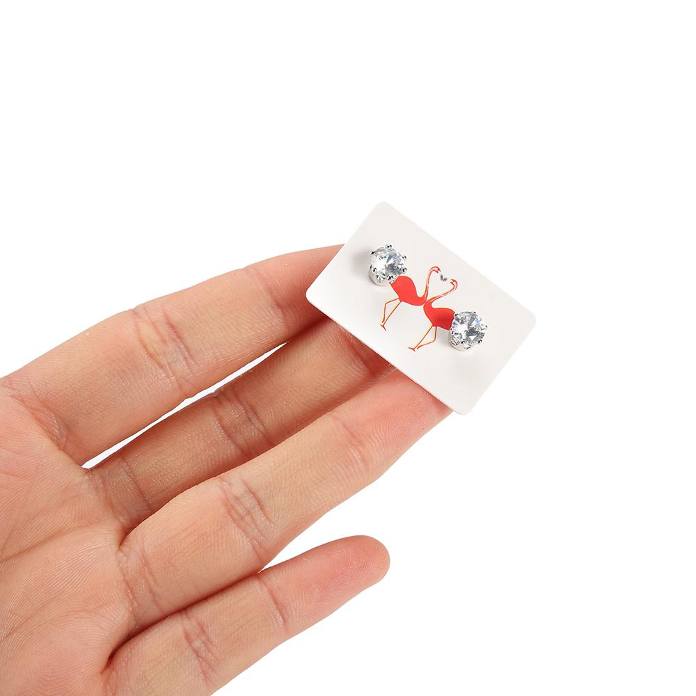 Set 100 Nhãn Giấy Gắn Bông Tai Chất Lượng Cao