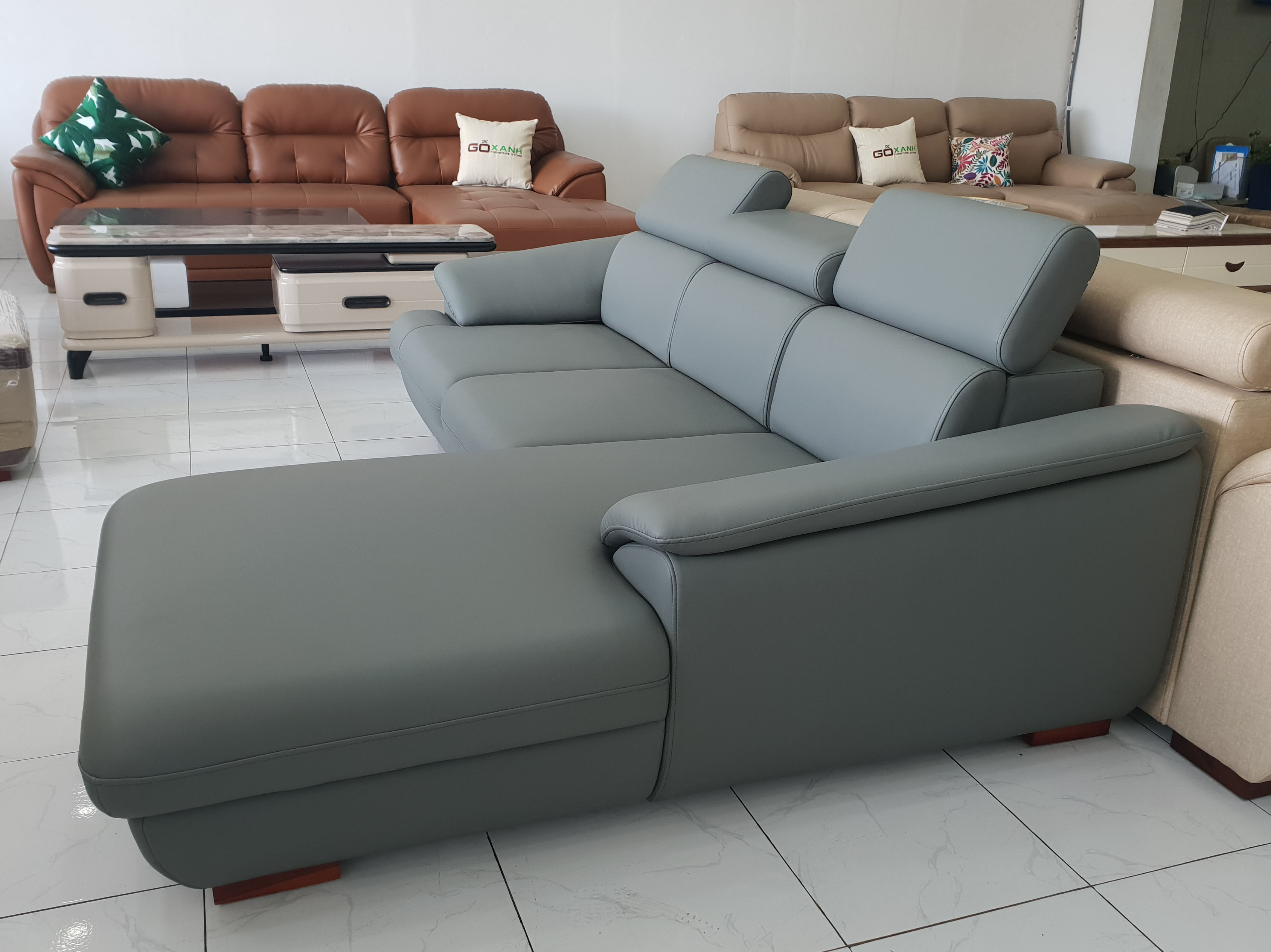 Bộ Salon Phòng Khách Mini Nhỏ Gọn - Ghế Sofa Cao Cấp Hiện Đại