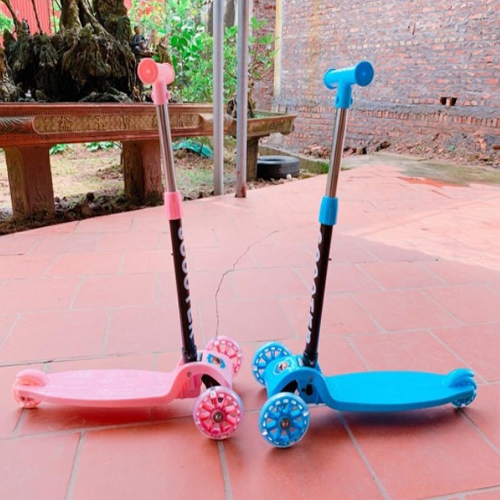 Xe trượt scooter 3 bánh phát sáng có thể gấp gọn