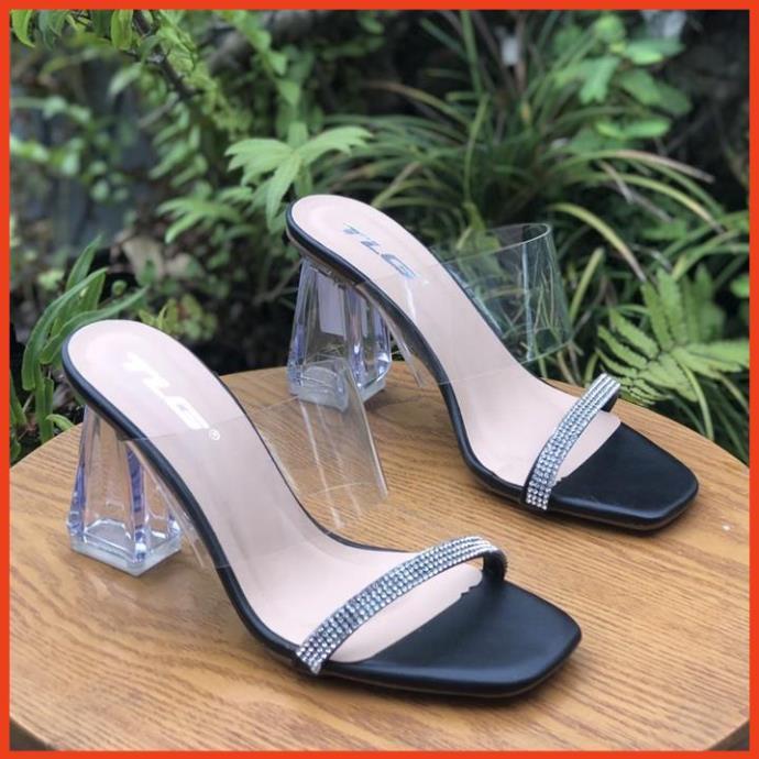 TLG Sandal cao gót quai trong hot trend 2020 trẻ trung năng động 21288