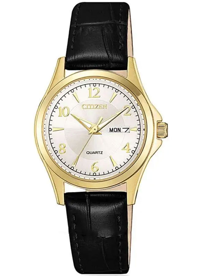 Đồng Hồ Nữ Citizen Dây Da EQ0593-26A - Mặt Trắng