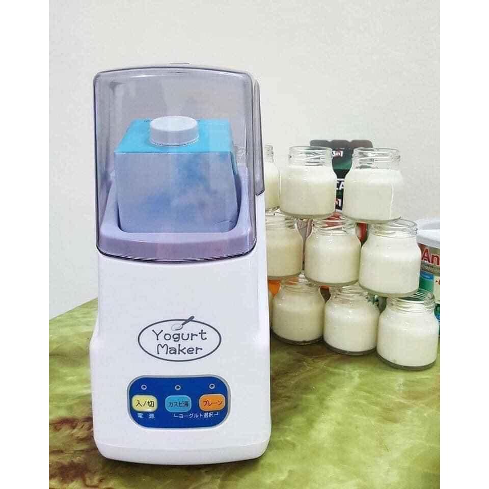 Ủ SỮA CHUA 3 NÚT YOGURT MAKER CÔNG NGHỆ NHẬT - SẢN PHẨM THIẾT YẾU CHO MÙA HÈ - Hàng Chất Lượng KST