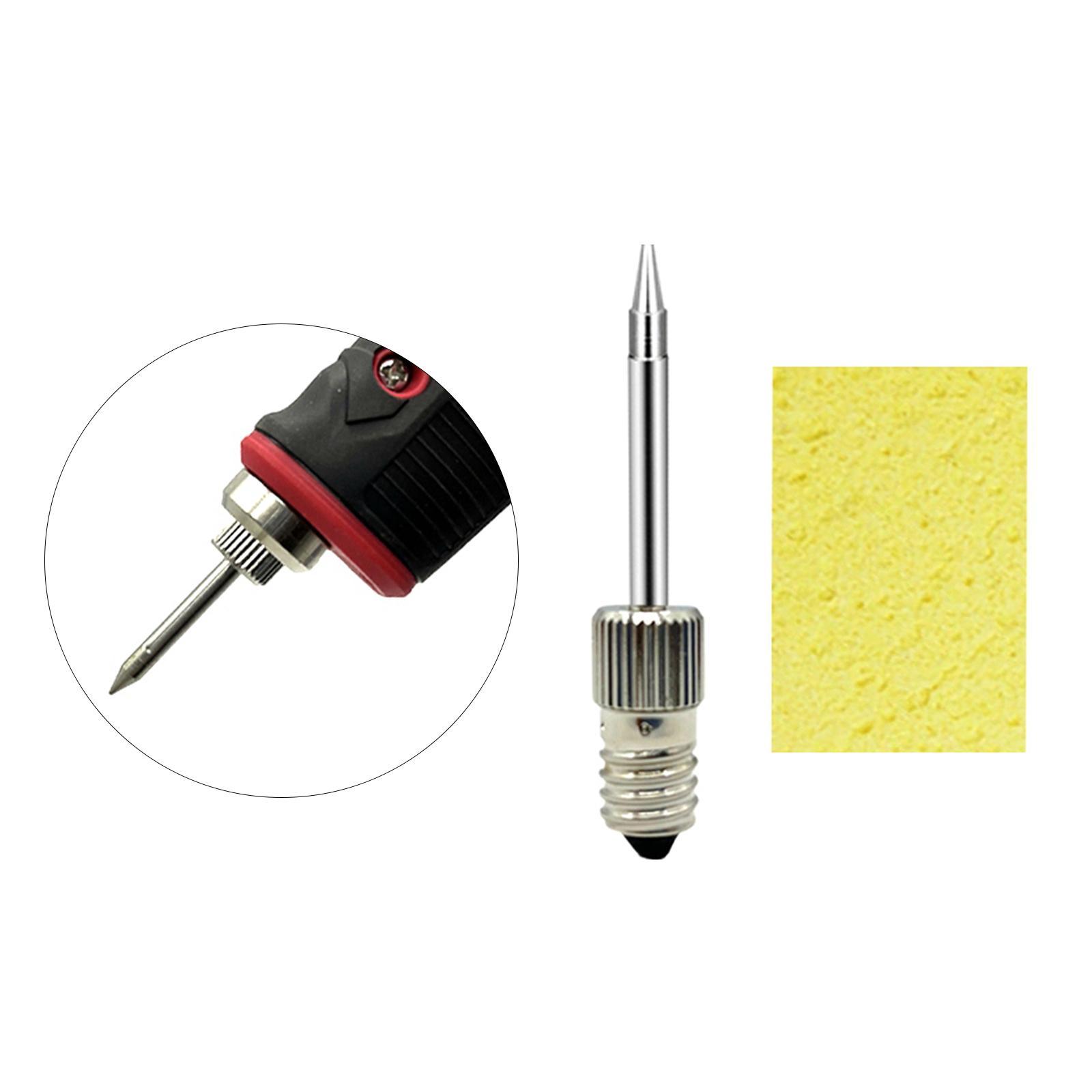 4x Soldering Tips Soldering Iron Head USB Soldering Head for E10 Interface