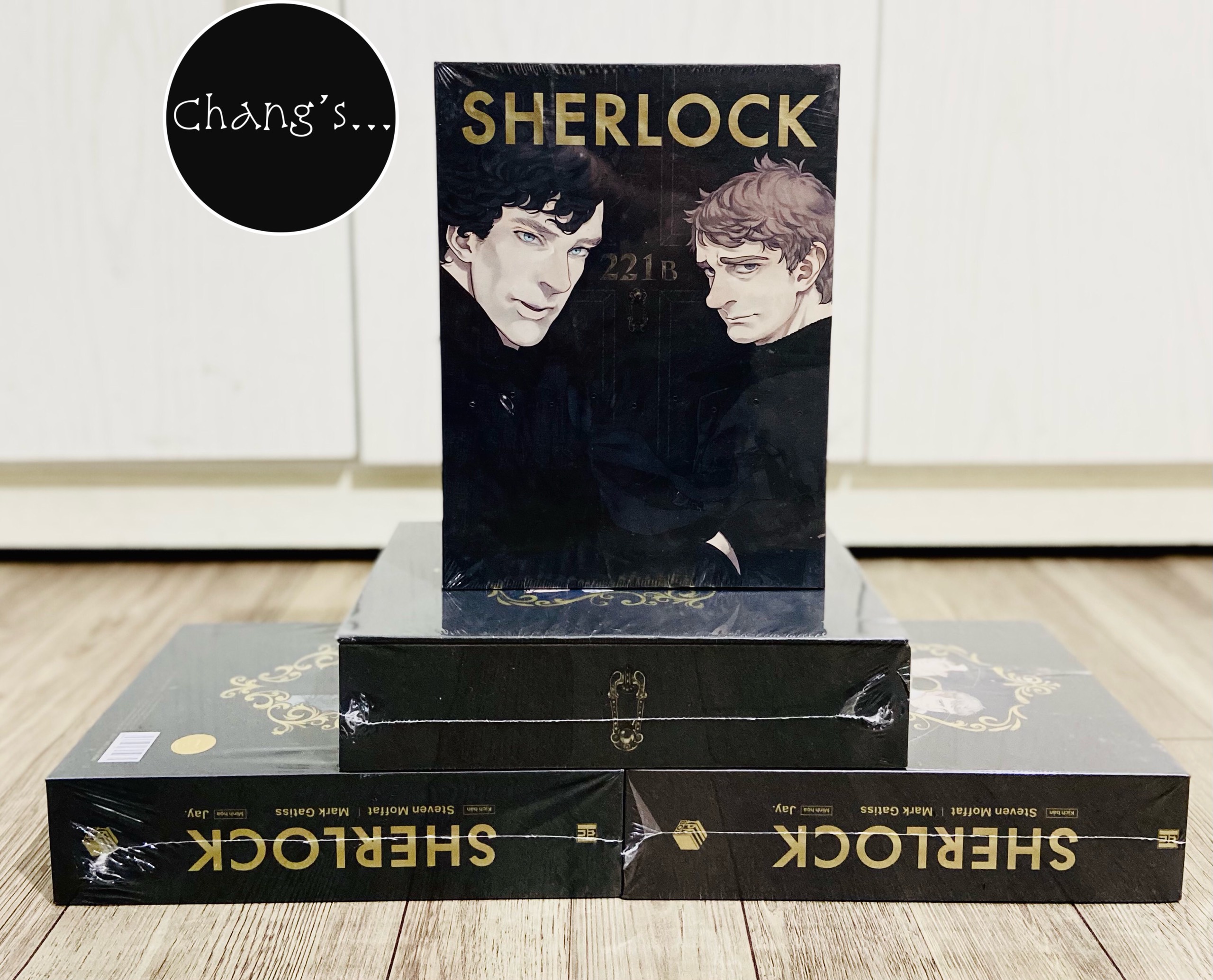 Boxset Sherlock Holmes Manga trọn bộ 3 tập