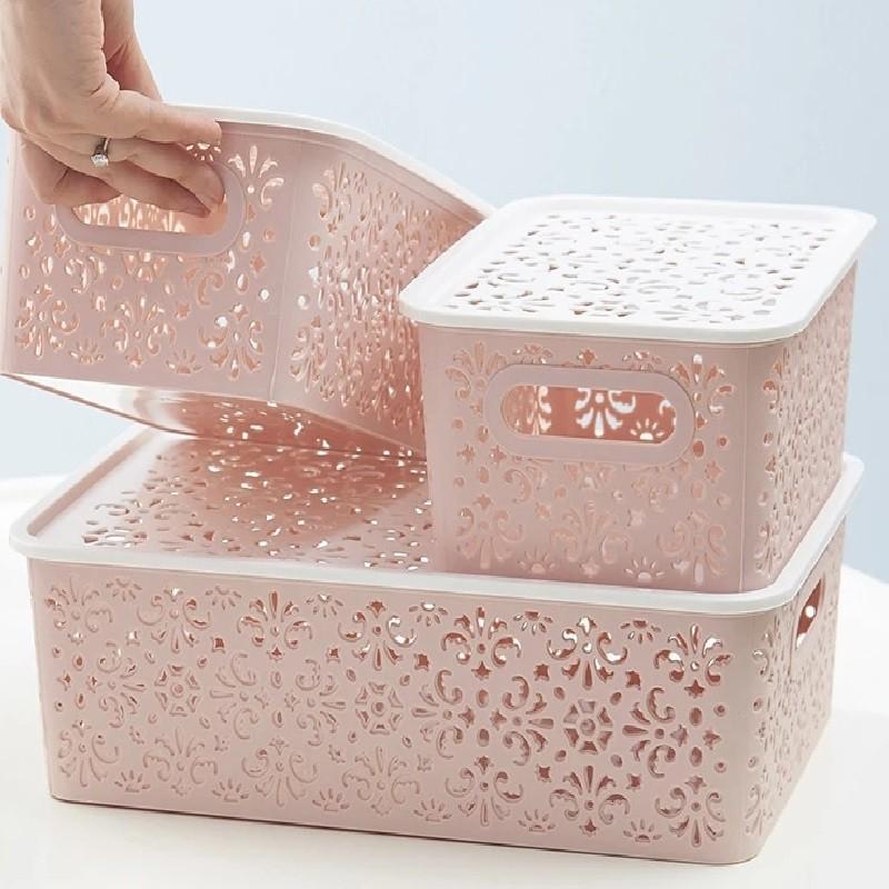 Giỏ nhựa đựng đồ thiết kế đa năng tiện dụng chất lượng cao