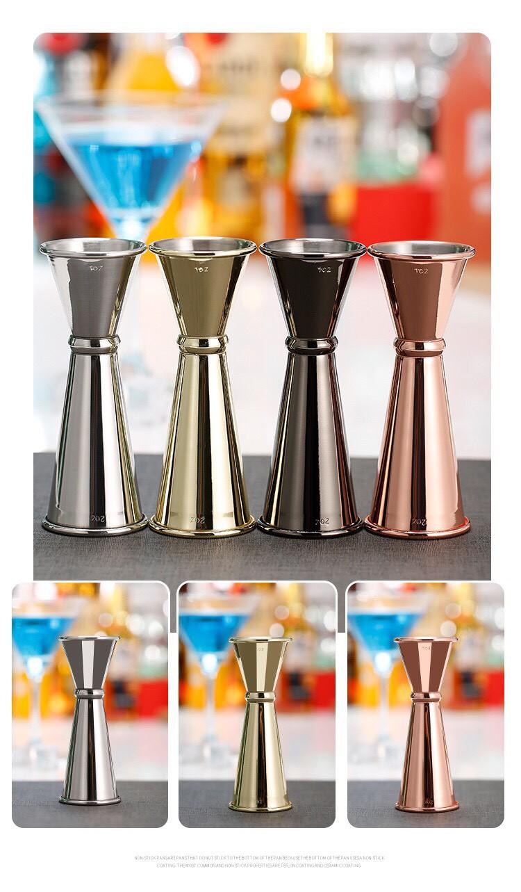 Sét 11 Dụng Cụ Pha Chế Cao Cấp Inox #304 - Màu Gold