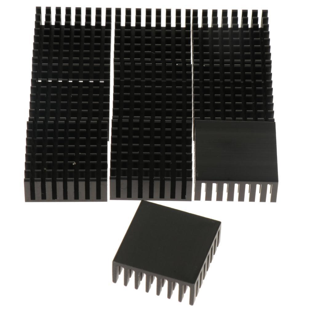 Heat Sink 0.98×0.98×0.39inch Radiator Cooler Transistor,Aluminum