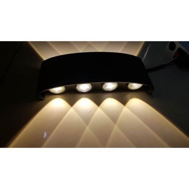 Đèn hắt tường 2 đầu 8w chống nước