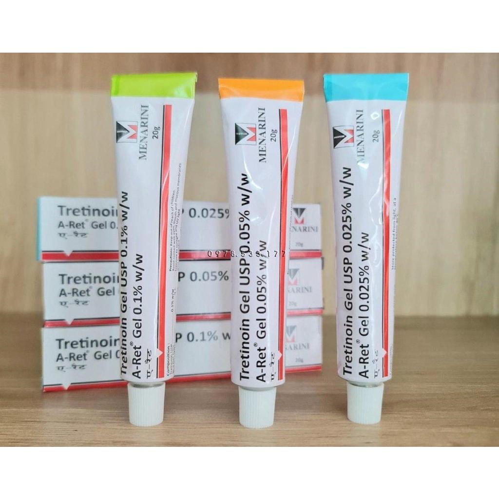 Tretinoin Aret gel 0.05% (20g) - Gel giảm mụn, chống lão hóa - Hee's Beauty Skincare