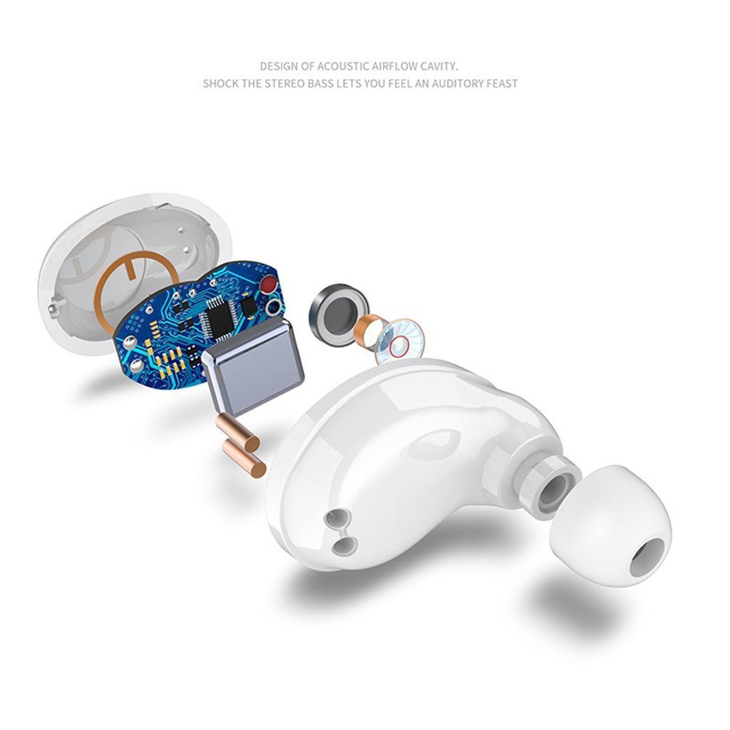 In-ear Wireless Bluetooth Headset Waterproof Stereo Sport Headphone