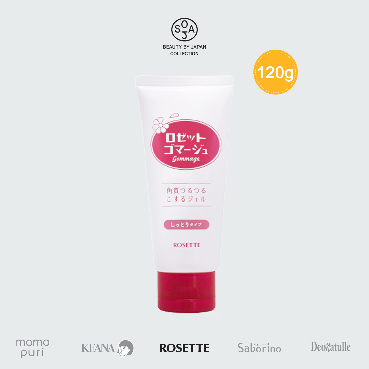 Combo Dưỡng Da Sáng Mịn Dành Cho Da Khô Rosette Gommage Moist + Rosette Face Wash Pasta Ghassoul Bright