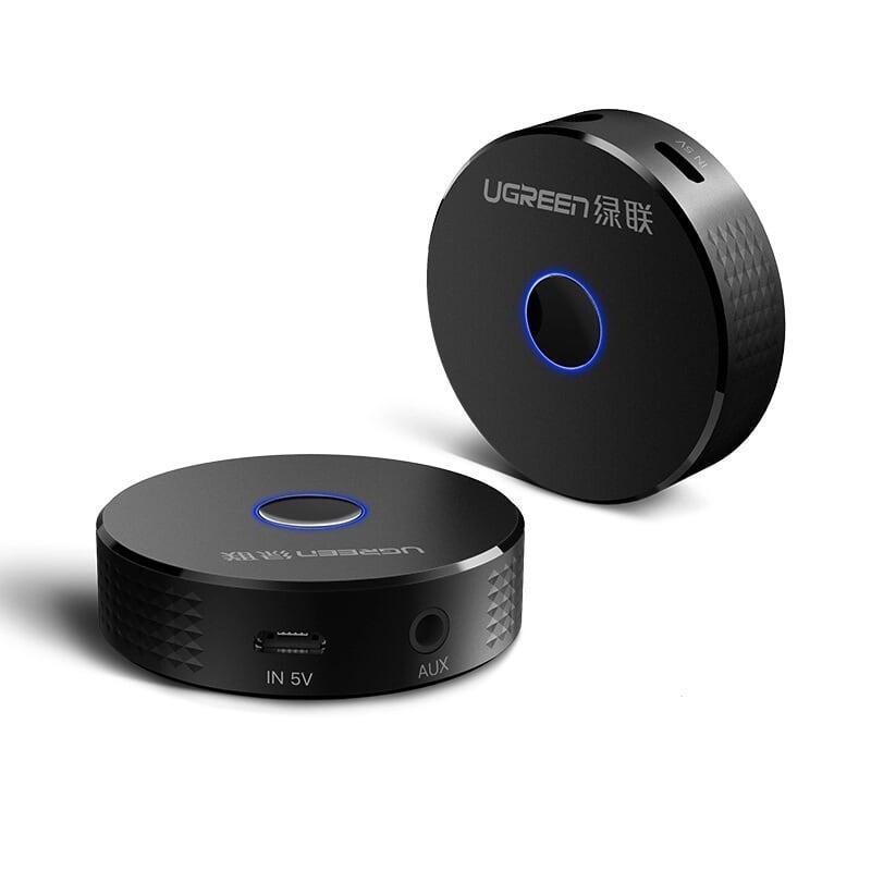 Ugreen UG40967CM126TK BT 4.2 màu Đen Bộ nhận âm thanh Bluetooth trên xe hơi - HÀNG CHÍNH HÃNG